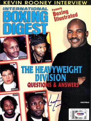 Lennox Lewis Autographed Signed International Boxing Magazine PSA/DNA #T19716 - Image 1 of 2