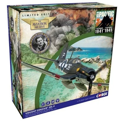 New Release AA33016 Corgi 1:72nd Scale Vought Corsair Mk.II JT537 /13-6P Model - Image 1 of 2