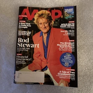 AARP Magazin Juni/Juli 2025 Rod Stewart Cover Do Ya (noch) Think I'm Sexy? - Bild 1 von 2