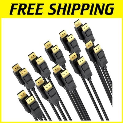 6FT Gold Plated Display Port Cables - Image 1 of 4