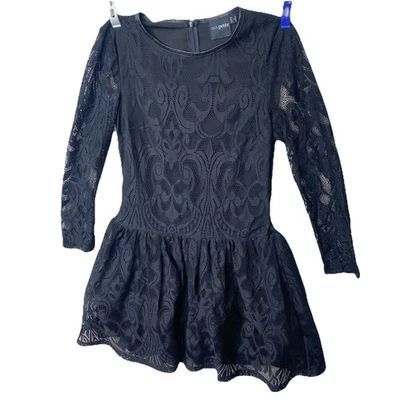 🖤 Wednesday Addams Costume Dress 🖤 Women’s Sz 4 Lace Cosplay - Image 1 of 4
