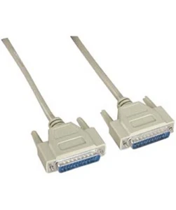 25Ft DB25 DB 25 IEEE1284 25-Pin Male to Male M/M Parallel Cable - Picture 1 of 1