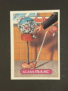 1987 Topps Garbage Pail Kids Glass ISAAC Series 10 #391a NM Quantity available - Picture 1 of 4