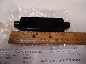 Bristol A728 Air Valve 4-Way B2886/B2887 "New"  - Picture 1 of 11