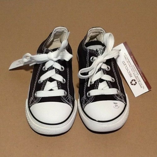 Converse 24 EU 8 USA nero GND.3706 originale
