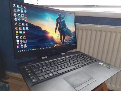HP Omen 17.3" 144Hz Gaming Laptop i7 10750H 10th Gen 16GB RAM RTX 2080 Super 8GB - Image 1 of 4
