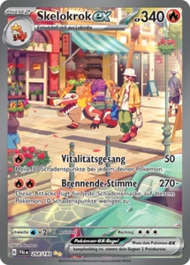 Pokemon Entwicklungen in Paldea Skelokrok ex SIR 258/193 Near Mint deutsch - Picture 1 of 1