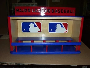 MAJOR LEAGUE BASEBALL Bobble heads display case  shipped dis-assembled - Picture 1 of 11