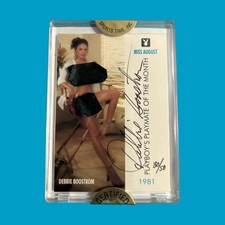 Debbie Boostrom Play Boy Card #84 Signed #29/50 RARE 1996