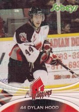 2008-09 Moose Jaw Warriors #10 Dylan Hood