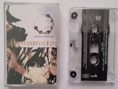 The Psychedelic Furs – World Outside Cassette Tape, 1986 new wave  - Image 1 of 4