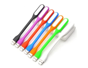 Luce USB Mini Lampada LED Pieghevole Portatile per Laptop PC Computer - Foto 1 di 6