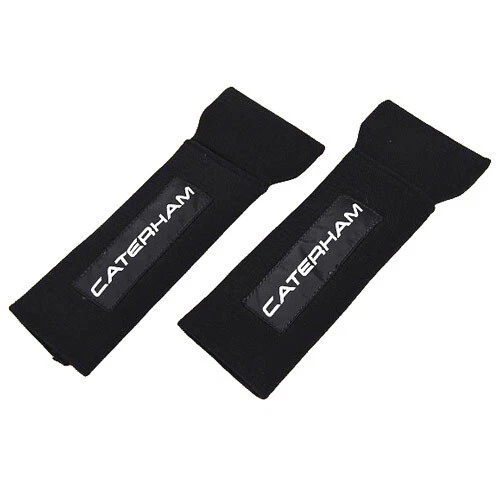 Almohadillas de arnés Caterham 7/Siete en negro para 3&quot; arneses de seguridad - par - Imagen 1 de 1