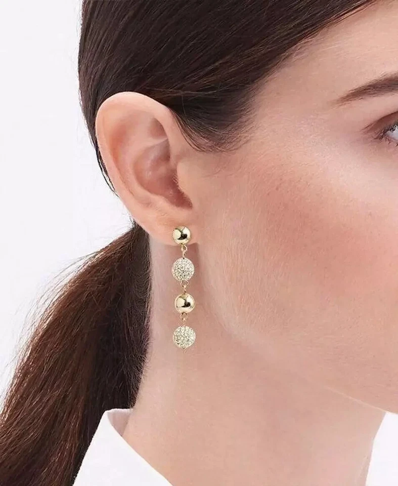 Pendientes colgantes de oro J Crew para mujer NUEVOS $49 encantadores Foto 1 de 1