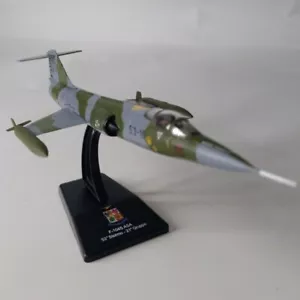 1:100 Lockheed F-104S ASA StarFighter Aircraft Model Diecast Military Collection - Picture 1 of 12