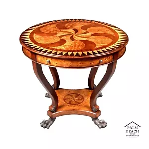 Theodore Alexander Center Table Swirling Teardrops - Picture 1 of 9