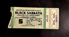 1980 BLACK SABBATH RONNIE DIO AUTOGRAPHED Concert Ticket Stub LAKELAND  FLORIDA