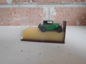 Brekina HO Escala BMW - DIXI Car Rap Top #1501 Verde/Negro - Imagen 1 de 6