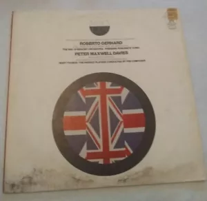 PETER MAXWELL DAVIES Collages / ROBERTO GERHARD Revelation. LP Shrink w DH NM/EX - Picture 1 of 4