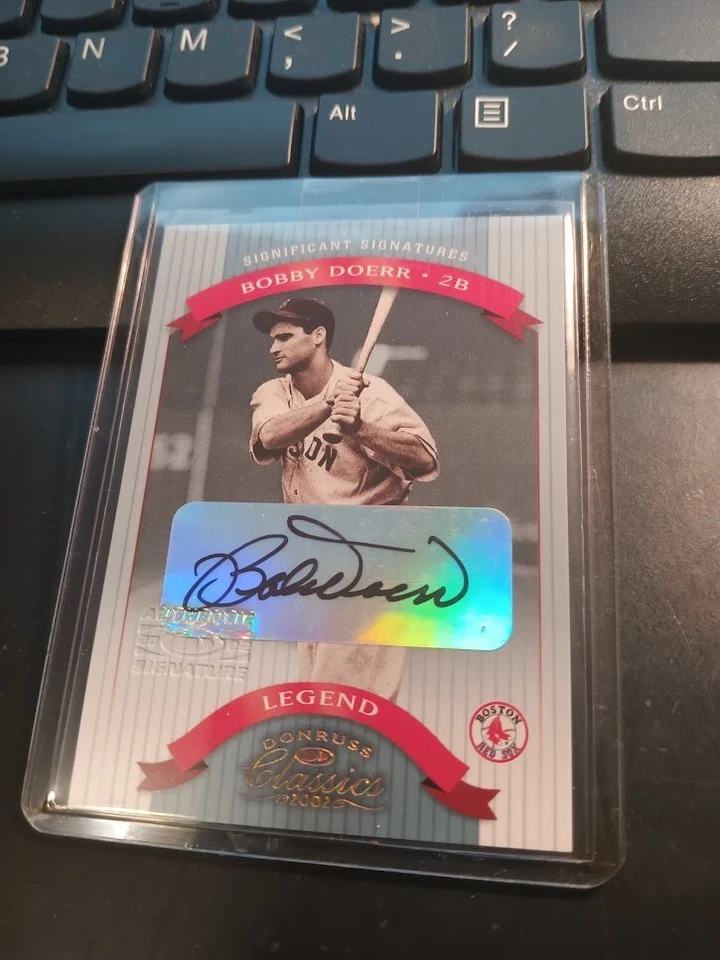2002 Donruss Classics BOBBY DOERR AUTO Boston Red Sox #180  /500 - Image 1 of 1