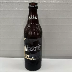 Vintage Mason’s Root Beer Brown 10 fl oz 1955 bottle amber glass - Picture 1 of 4