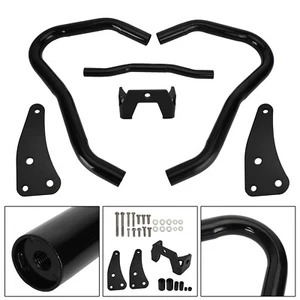 Engine Guard Frame Anti-Crash Bumper Protector Black For Bmw R18 Bikes 20-22 21 - Picture 1 of 11