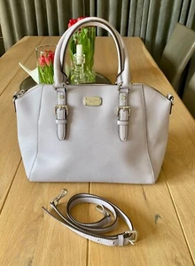Michael Kors original Tasche Leder Grau Henkel - Bild 1 von 5