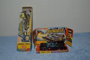 Corgi Toy Item #267 - Batmobile Diecast Toy Near Mint Original Issue Box USED - Picture 1 of 15