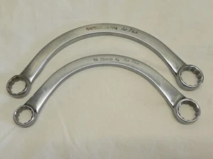 Snap-On 2 Piece 12-Point SAE Flank Drive Half-Moon Box Wrench Set - Bild 1 von 19