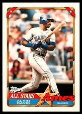 1990 Topps Ames All-Stars Alvin Davis  #26 Seattle Mariners Baseball Card