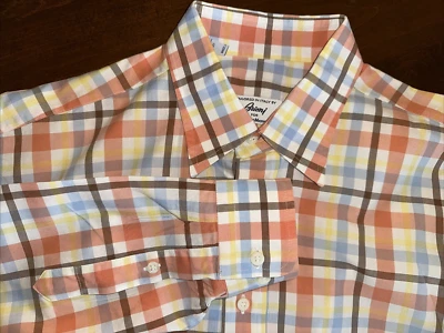 Brioni  Neiman Marcus Shirt Men Large Button Up 100% Cotton Italy - Image 1 of 4