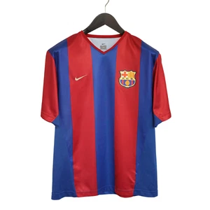 Camiseta Hombre Nike Oficial FCB Barcelona Home Vintage 2002-2003 S XME644 - Imagen 1 de 11