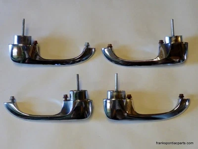 1960 Pontiac Catalina Ventura 4dr Exterior Door Handle Set 60 - Image 1 of 4