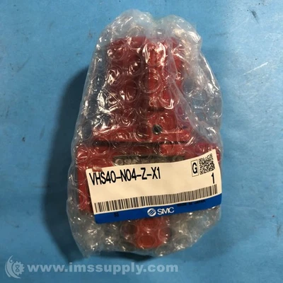 SMC VHS40-N04-Z-X1 3-Port Lock Out VHS Hand Valve FNFP - Image 1 of 4