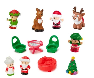 NEW~Fisher Price LITTLE PEOPLE Christmas Holiday Advent Replacement Figures - Picture 1 of 15