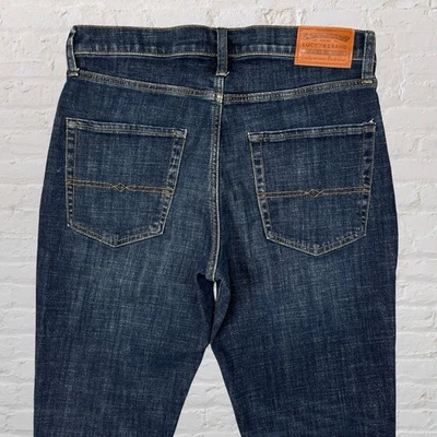 Lucky Brand Jeans 121 Slim Straight Dark Wash Denim Men's 30x30 - Image 1 of 4