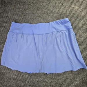 YOGALICIOUS Skort Short Women 3X Blue Lightstreme Trap Pocket Pickleball Tennis - Picture 1 of 9
