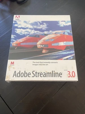 Adobe Streamline 3.0 para ordenadores Macintosh (años 90) con 2 discos. Caja sellada Foto 1 de 4