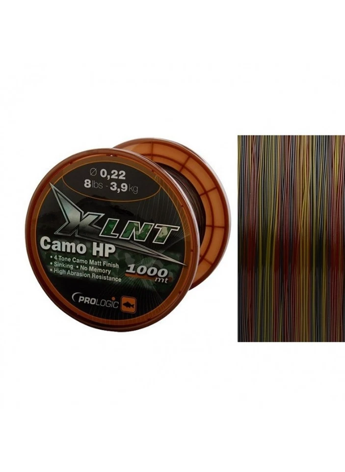 Prologic XLNT HP 1000m Karpfen Angelschnur Tarnfarbe Hochfest Mono - Bild 1 von 1