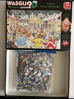 Wasgij No. 6 ‘A Very Merry Christmas’ 1000 Piece Jigsaw Puzzle  - Image 1 of 3