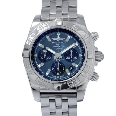 BREITLING Chronomat 44 Japan Limited Edition 400 44mm Stainless Steel Black ... - Image 1 of 4