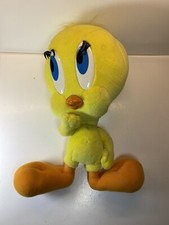 Vintage Warner Brothers 1994 Tweety Bird Large Plush Looney Tunes 15”