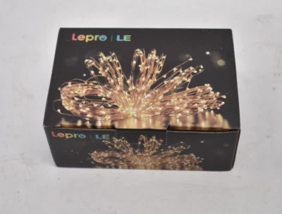 Lepro LE Lighting Ever Fairy Lights Plug In 33' 100 LED String Lights Warm - Image 1 of 4