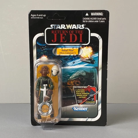 Unpunched Star Wars Vintage Collection Mon Calamari Rebel Pilot VC91 2012 TVC Cover