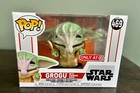 Star Wars Funko POP 469 GROGU with CHOWDER SQUID TARGET EXCLUSIVE with PROTECTOR