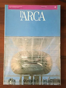 R23>  L'ARCA - RIVISTA INTERNAZIONALE ARCHIDETTURA DESIGN  - N 63 SETTEMBRE 1992 - Foto 1 di 1