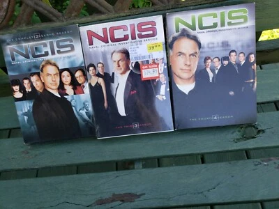 NCIS Seasons 2 3 4 (DVD 18-Disc Box Set Naval Crime Investigation Service  Compl - Image 1 of 4
