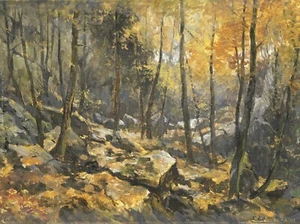 Egbert Schaap : "Felsenmeer" (1912) — Giclee Fine Art Print - Picture 1 of 7