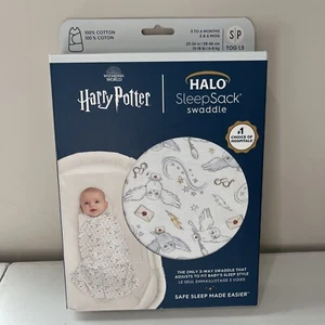 HALO Harry Potter Sleepsack Swaddle Wrap Harry Potter Messenger Small 3-6 Month - Picture 1 of 8