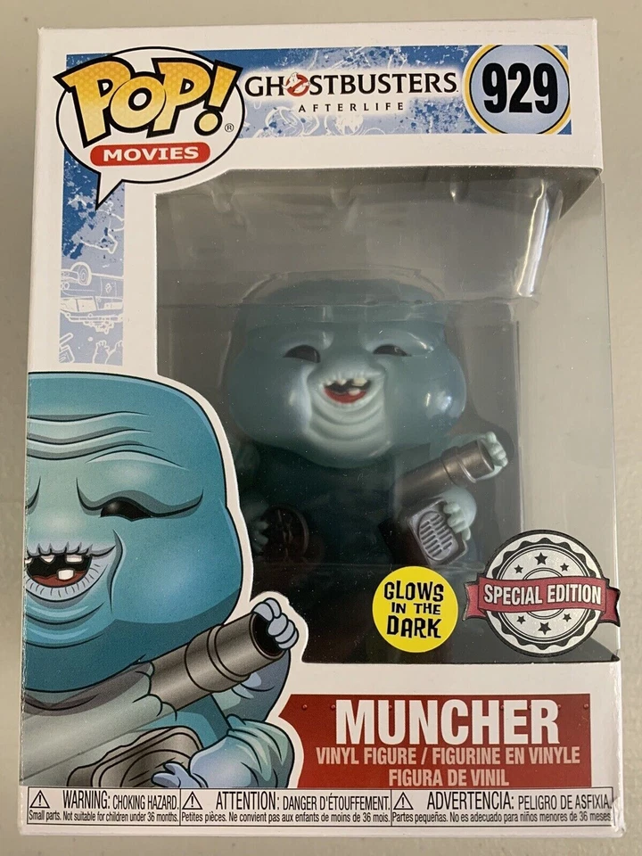 Ghostbusters Afterlife Funko POP! Muncher (GITD) #929 (con protector) Foto 1 de 1